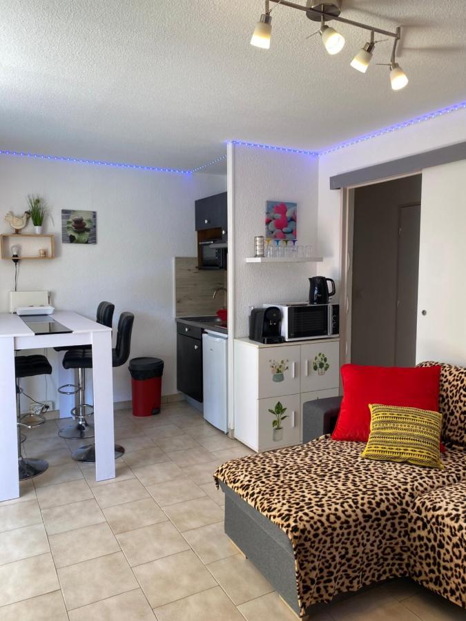 T2 Rdc A Canet En Roussillon Europa 4 Pers ,Piscine,Clim, Tennis, Parking Buitenkant foto