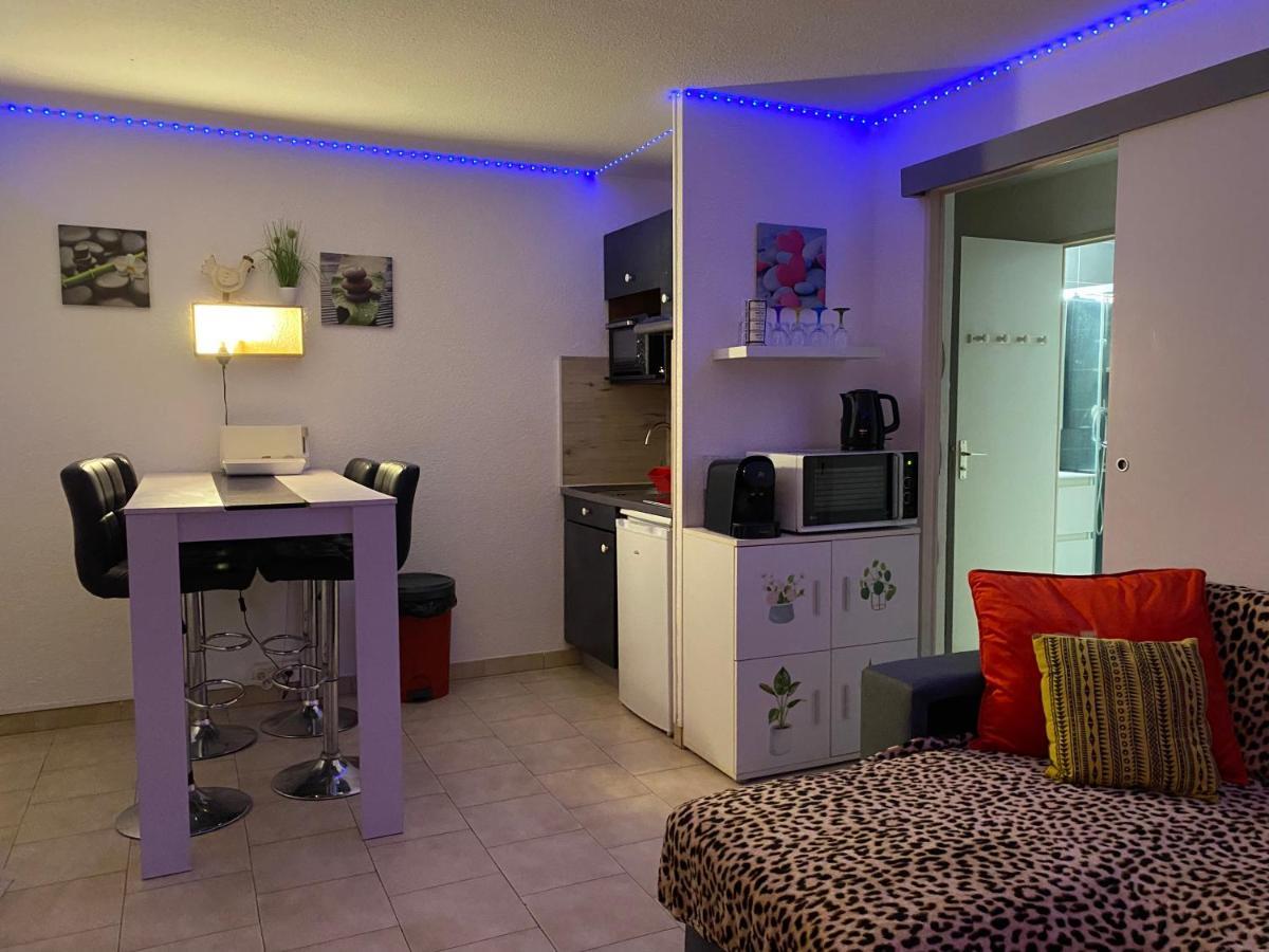 T2 Rdc A Canet En Roussillon Europa 4 Pers ,Piscine,Clim, Tennis, Parking Buitenkant foto