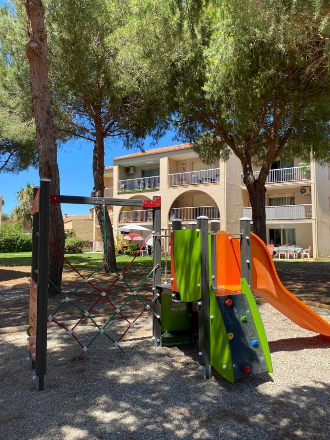 T2 Rdc A Canet En Roussillon Europa 4 Pers ,Piscine,Clim, Tennis, Parking Buitenkant foto