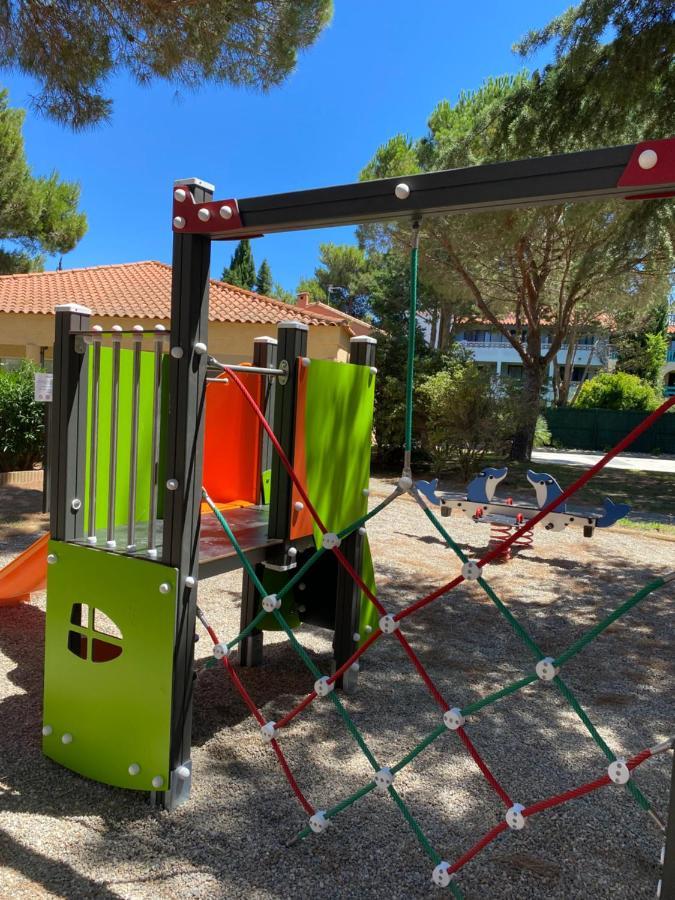 T2 Rdc A Canet En Roussillon Europa 4 Pers ,Piscine,Clim, Tennis, Parking Buitenkant foto