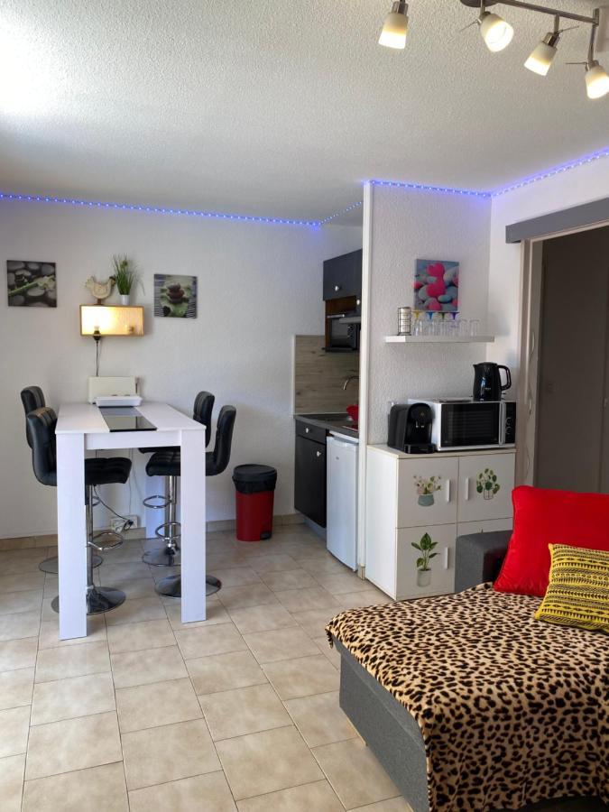 T2 Rdc A Canet En Roussillon Europa 4 Pers ,Piscine,Clim, Tennis, Parking Buitenkant foto